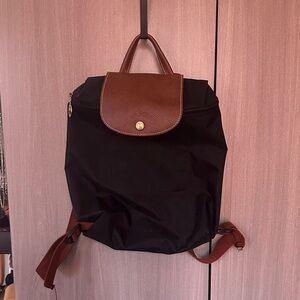 Longchamp Black Backpack